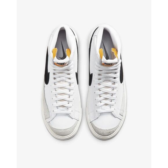 Nike Blazer Mid '77 CZ1055-100 Sneakers Women's 11.5 White Leather Shoes HAM179 - Picture 4 of 15